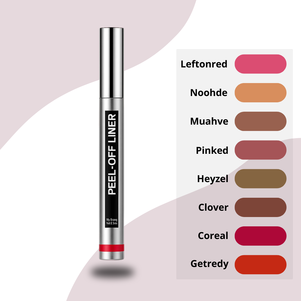 PEEL-OFF LIP LINER