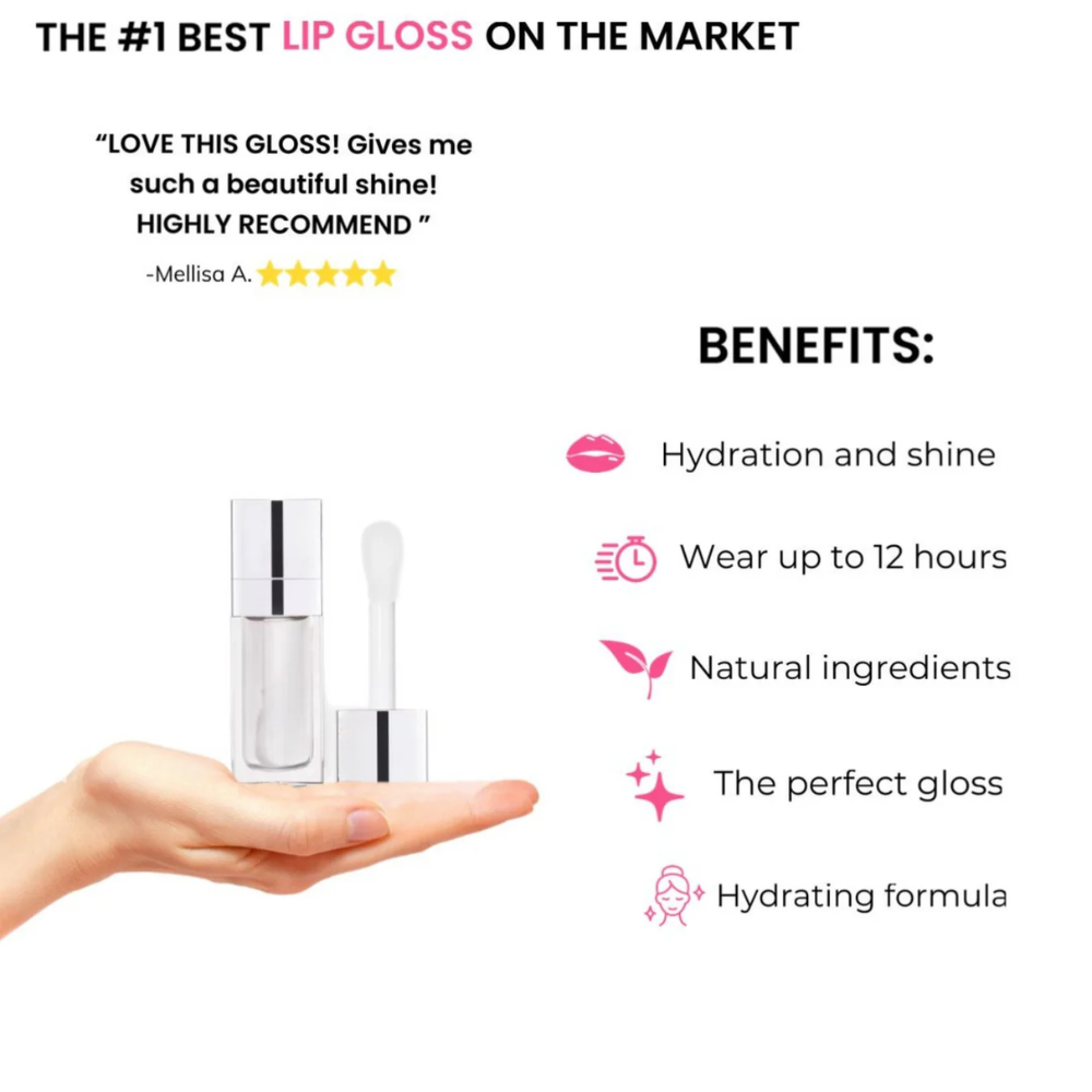 LYVA Hydrating Lip Gloss (10mL)
